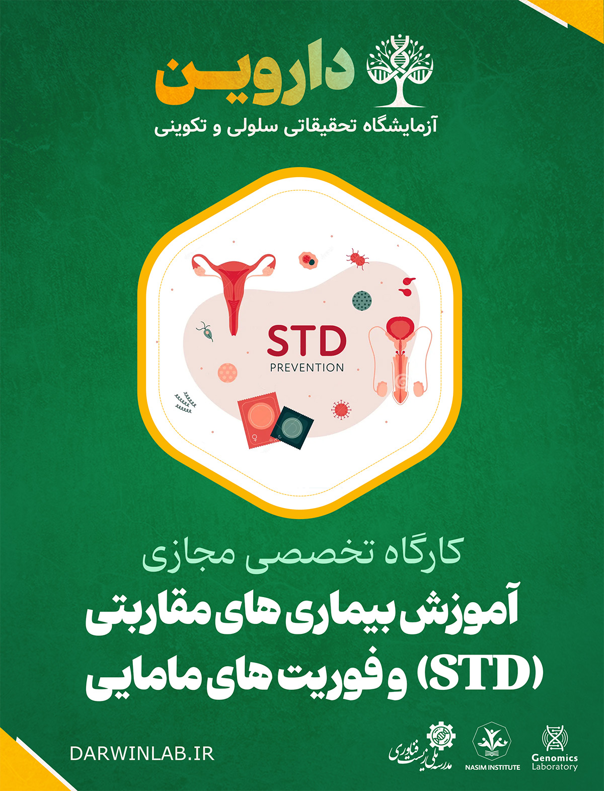 آموزش بیماری های مقاربتی (STD) و فوریت های مامایی