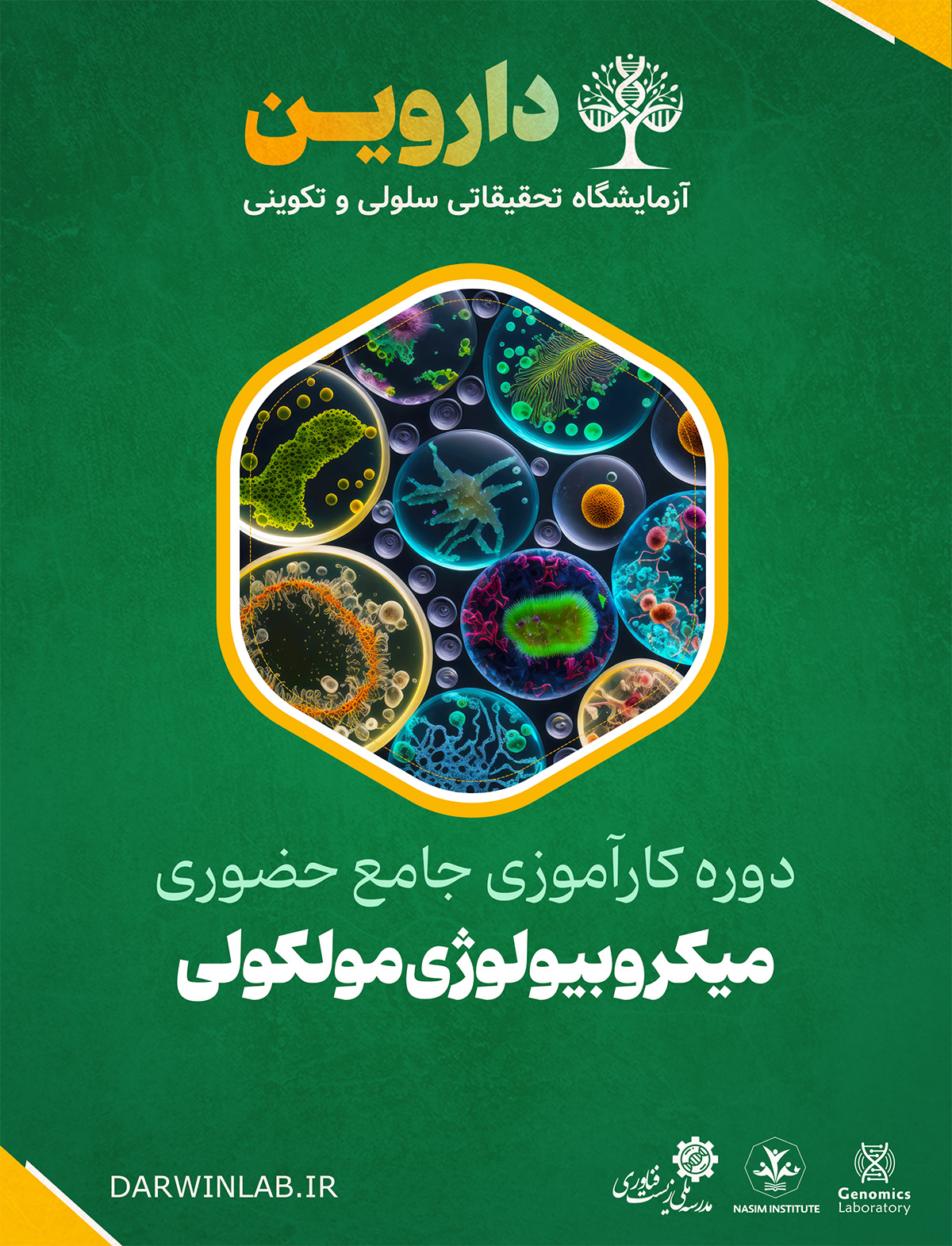 دوره کارآموزی بین المللی میکروبیولوژی مولکولی 