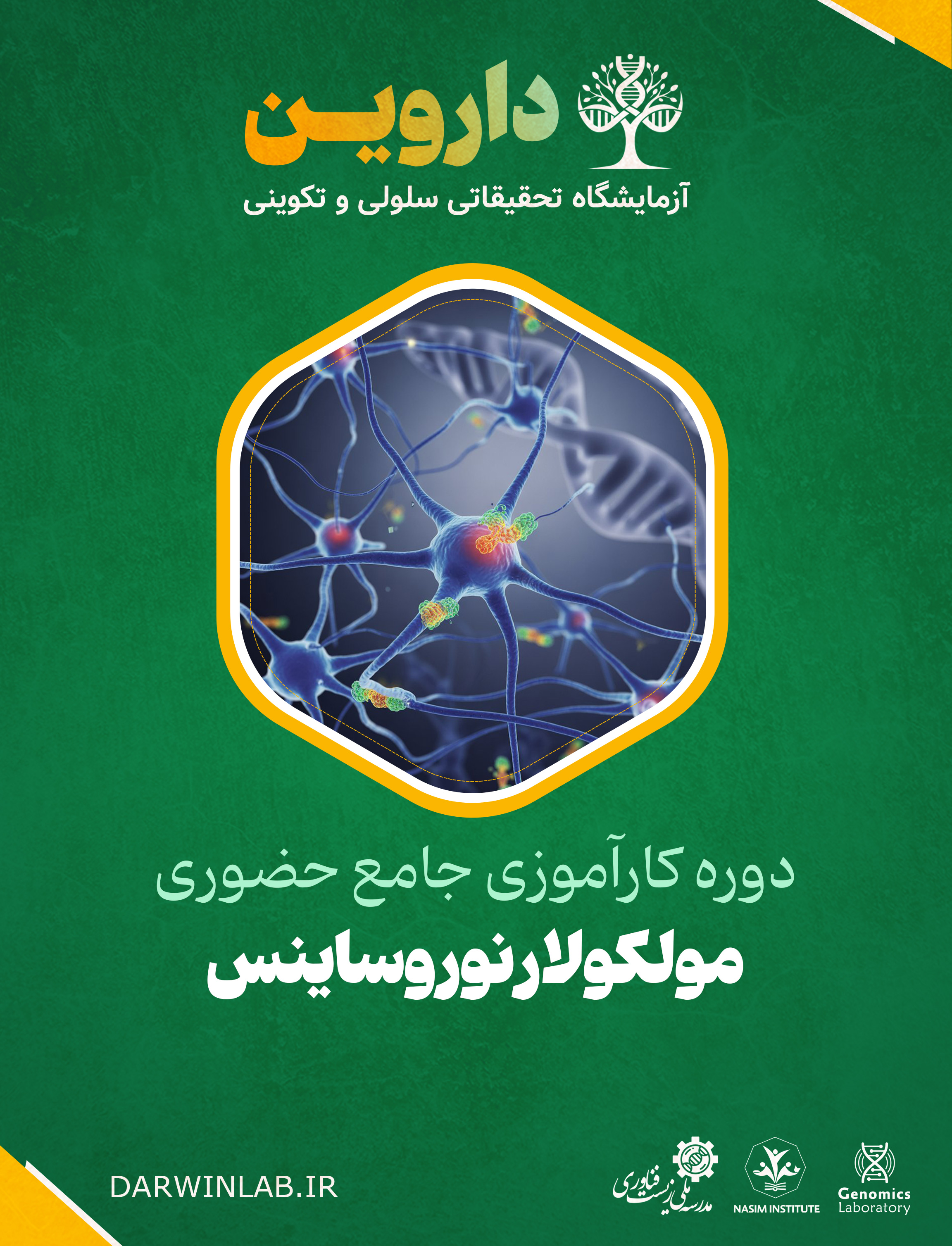 دوره کارآموزی بین المللی مولکولار نوروساینس 